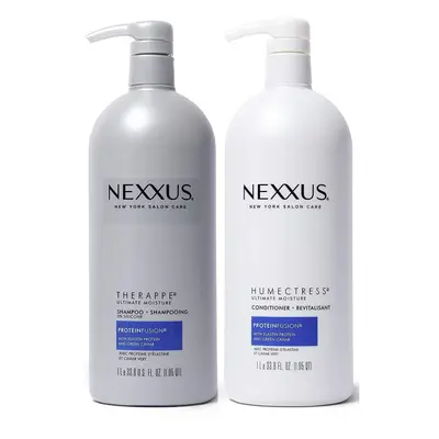 Nexxus Deep Hair Hydration Therappe Caviar Complex 33.8 floz and Humec