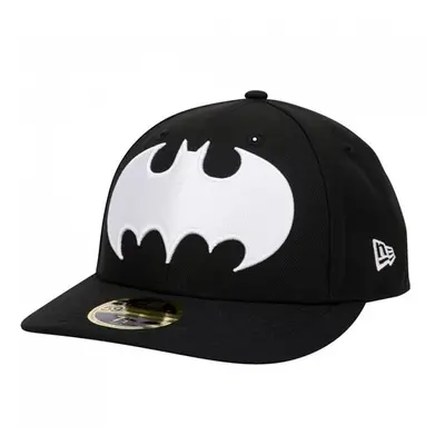 Batman 880951-71-8fitte Classic Low Profile Black Era Fifty Fitted Hat - 7.125 Fitted