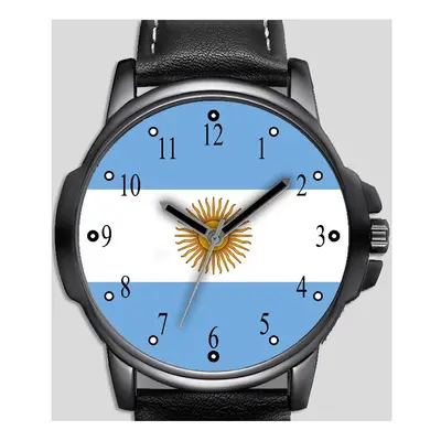 Flag Of Argentina Unique Stylish Wrist Watch