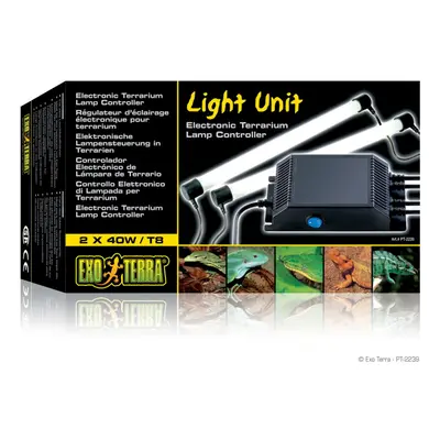 Exo Terra Fluorescent T8 Light Unit Double 40w