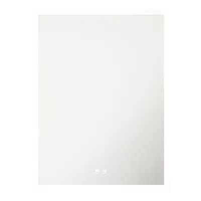 600 x 800mm IP44 LED Bathroom Mirror & Demister - Tunable White Diffused Border