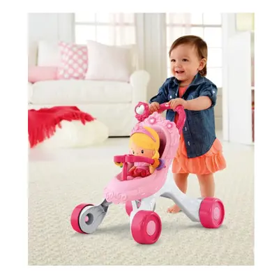 Fisher-Price Princess Musical Stroller and Doll