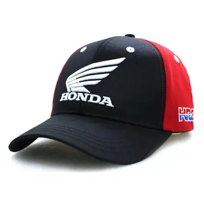 HONDA HRC Racing Cap Baseball Hats MotGP F1 White Embroidered Wing