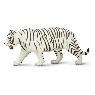 Safari Ltd. White Siberian Tiger Figurine - Detailed 10"" Plastic Mode