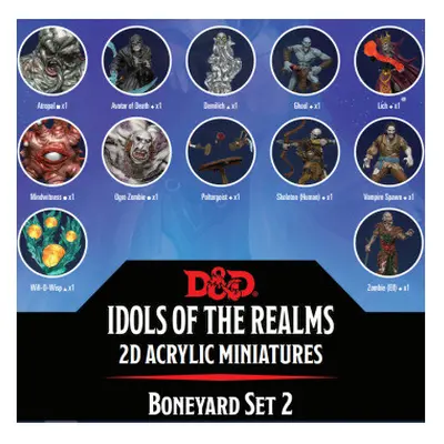 WizKids/NECA D&D Idols Of The Realms: Boneyard: 2D Set