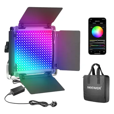 Neewer 660PRO RGB Led Video Light with APP Control, 50W Video Lighting