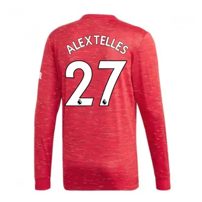 (L) Man Utd Adidas Home Long Sleeve Shirt (Alex Telles 27)