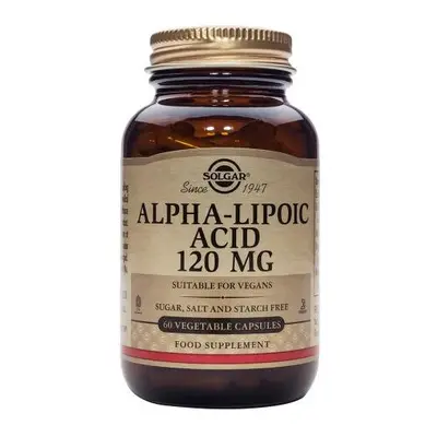 Solgar Alpha-Lipoic Acid mg Vegetable Capsules