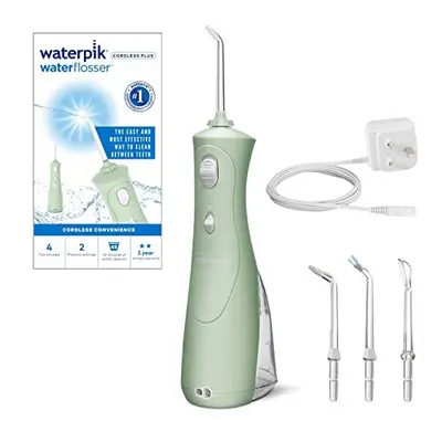 Waterpik Cordless Plus Water Flosser with Pressure Settings, Dental Plaque Removal Tool Ideal fo