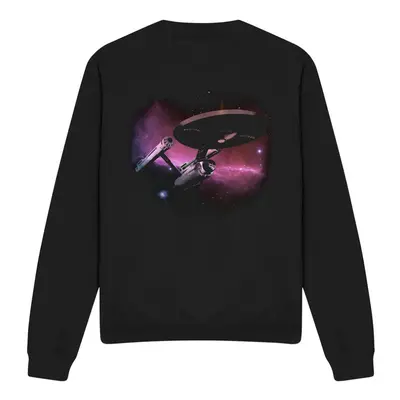 (M, Black) Star Trek Unisex Adult Prime Directive Sweatshirt