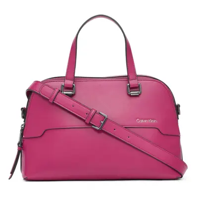 Calvin Klein Jasper Double Compartment Satchel Raspberry Radiance