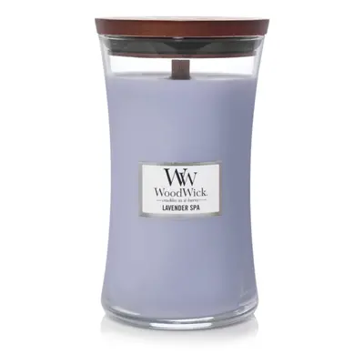 WoodWick Lavender Spa Large Hourglass candle