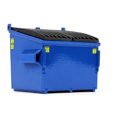 First Gear Scale Refuse Trash Bin Diecast Model - Blue