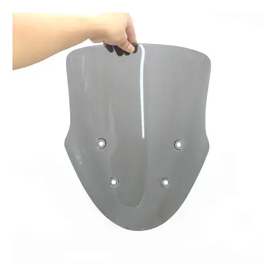 (Grey DL650 12-16) NEW Motorcycle Windscreen Windshield Wind Deflector Protector Shield Screen