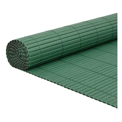 (green, x cm) vidaXL Double-Sided Garden Fence Privacy Outdoor Fence Barrier Lawn Barrier