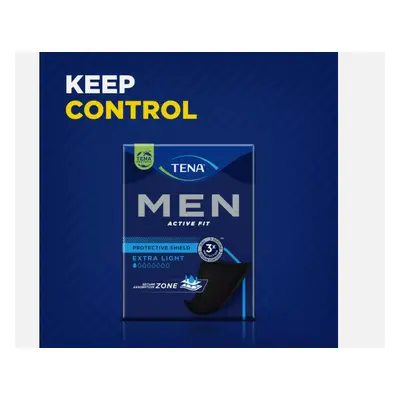 TENA Men Protective Shield Extra Light Pack of pads