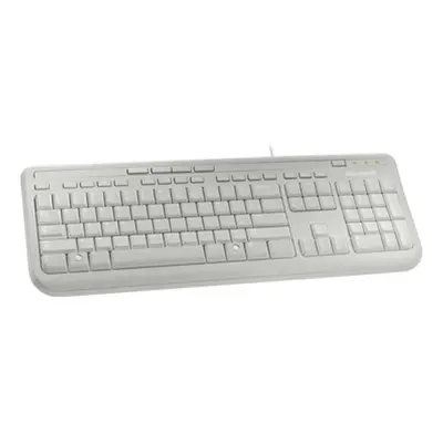 Wired Keyboard 600, UK Layout - White