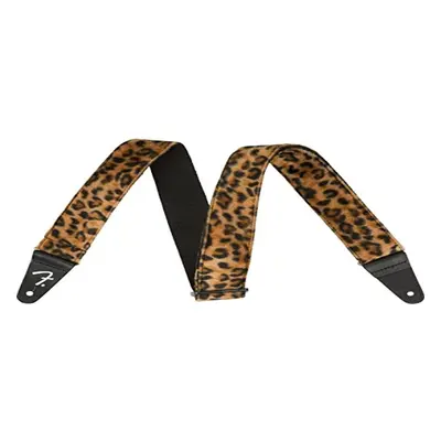 Fender Wild Animal Print Guitar Strap 2in Leopard