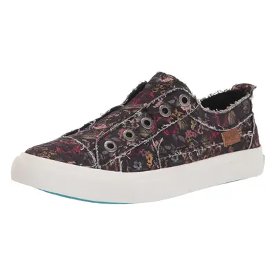 Blowfish Malibu Womens Play Sneaker Black Smashing Floral canvas Prin