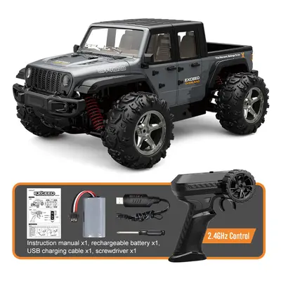 (C8819 grey) C8819 1: Full Scale High Speed Remote Control RC Racing 4WD Climbing Remote Control