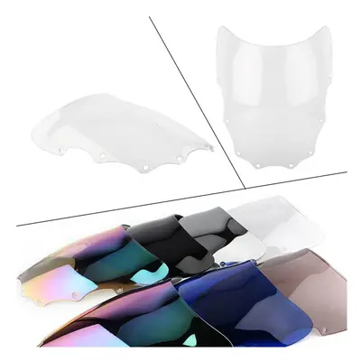 (Clear) Motorcycle Windscreen Covers Screen Motorbikes Deflector Windshield For