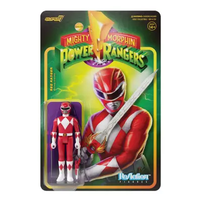 Power Rangers Red Ranger ReAction 3.75" Action Figure