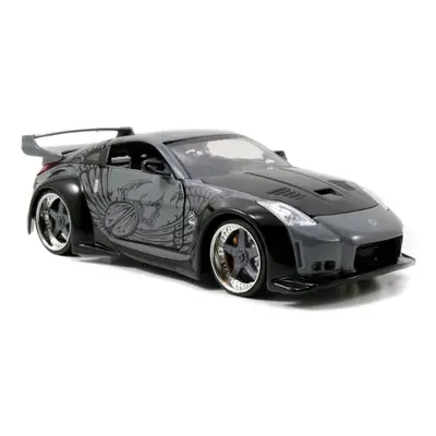 Fast & Furious D.K.'s fits Nissan 350Z Hard Top, Grey with Black - JADA - 1/24 Scale Diecast Mod