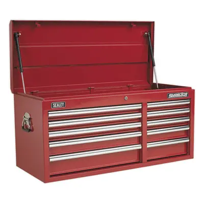 1025 x x 495mm RED Drawer Topchest Tool Chest Lockable Storage Cabinet