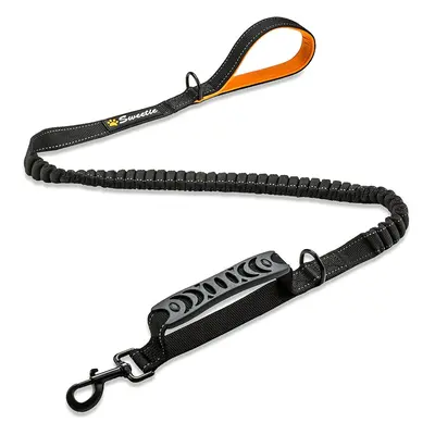 Sweetie Bungee Dog Lead Shock Absorber - Strong Leash 4FT to 5.6FT Long with Soft Padded Handle 