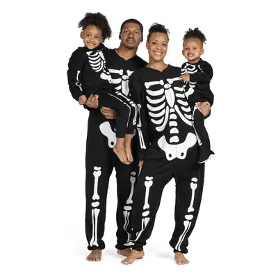 The Children's Place Baby Family Matching Holiday Pajama Sets Fleece Halloween Skeleton XX-Large