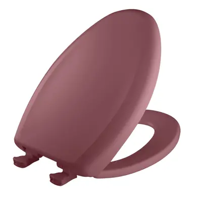 Bemis Residential Elongated Plastic Toilet Seat Raspberry