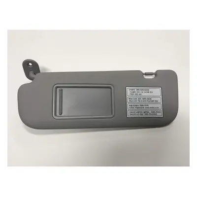 Hyundai Motors OEM Genuine 852103X000TX Gray Driver Left Inside Sun Visor 1-pc For ~ Hyundai Ela