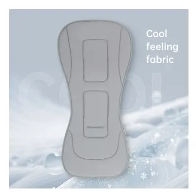 (Dark Gray New) Stroller Cushion Universal Baby Pram Seat Pad Winter Soft Comfortable Cotton Kid