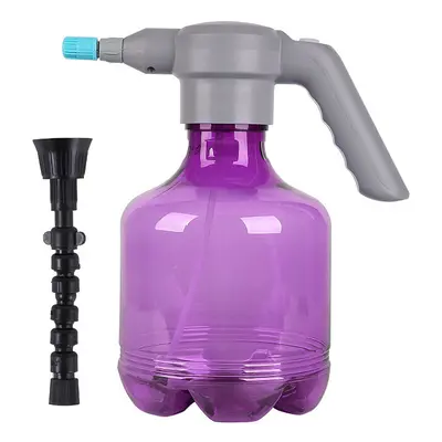 (3Lnozzle purple) Electric Garden Sprayer Large Watering Cans Capacity Plant Flower Mister Spray