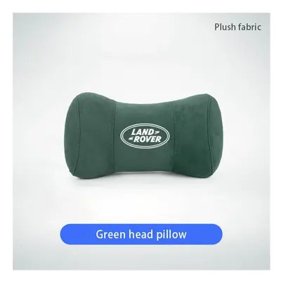 (FMP-Green) Car Headrest Neck Pillow Auto Seat Pillow For Land Rover Defender Freelander