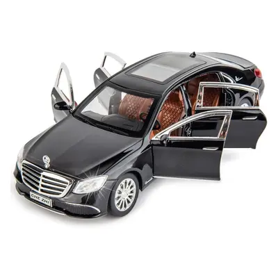 (black, 1/24-Size:21*7.3*6cm) 1/24 Scale Benz E300 Toy Car Alloy Die-cast Pull Back Car Model Wi