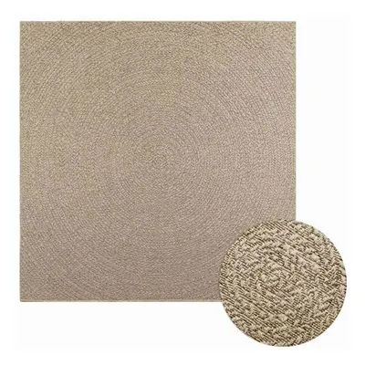 (beige, x cm/round design) vidaXL Rug Floor Carpet for Indoor and Outdoor Door Mat Kitchen Rug J