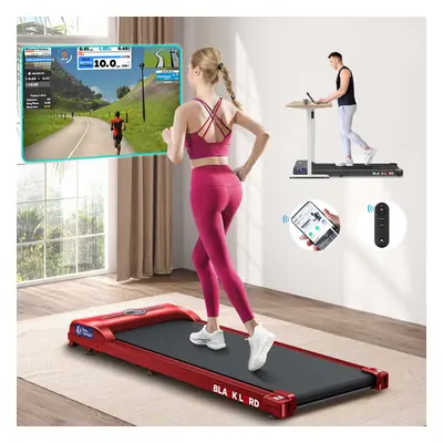 BLACK LORD Treadmill Walking Pad Gym Fitness Remote Control Red