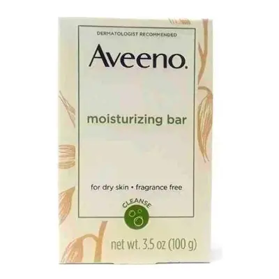 AVEENO Naturals Moisturizing Bar for Dry Skin 3.50 oz (Pack of 8)