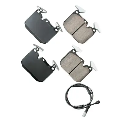 Akebono Brakes - Brake Pad Set - Superior initial effectiveness with no required break-in period