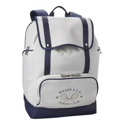 WILSON Heritage Tennis Backpack - Holds up to Rackets Cream/Da