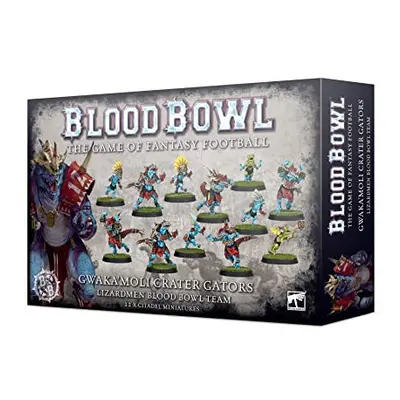 - Blood Bowl: Lizardmen Team - Gwaka'moli Crater Gators