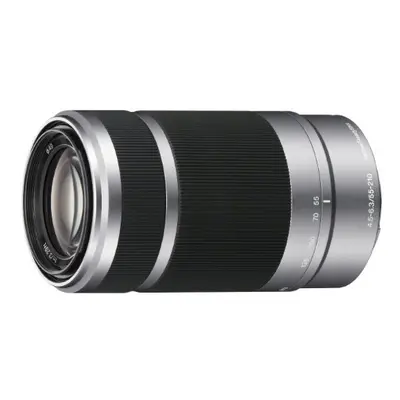 Sony Sony E 55-210mm F4.5-6.3 OSS (SEL55210, Retail Packing, Silver)