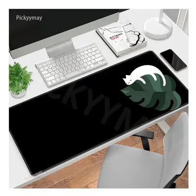 (WA00326 CAT (4), 1000x550x3mm) Cat Plant Mouse Pads Gaming Mousepad Gamer Mouse Mat Keyboard Ma