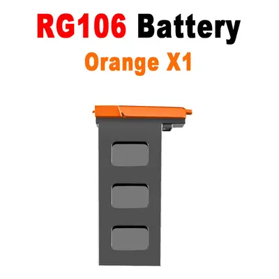 (Orange x1) RG106 Drone Battery RG106 Pro Drone Original Battery 7.4V 3800mAh 28min