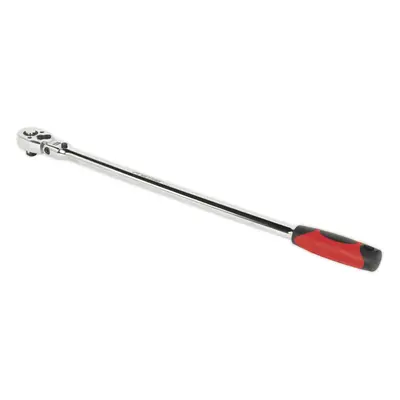 600mm Extra-Long Flexi-Head Ratchet Wrench - 1/2" Sq Drive - 72-Tooth Pear Head