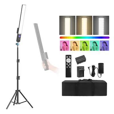 LED Video Light Battery Powered Photography Light Portable Handheld Light Dimmable 3000-6000K St