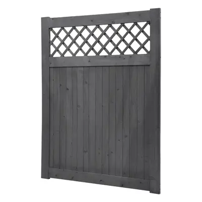 (Grey, 120x150cm) Rural style Rhombus Garden Wooden Gate