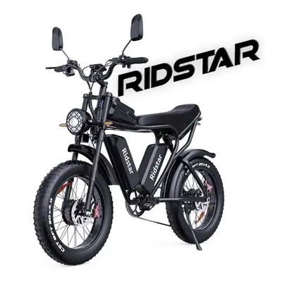 Ridstar Q20 Pro 2000W 52V 40AH 20" Fat Tire Dual Motor Electric Bike