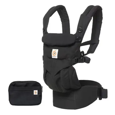 Ergobaby Omni Baby Carrier Premium Cotton Pure Black